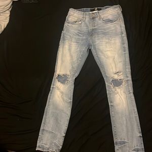 Skinny blue jeans. Jordan Craig. Rarely worn!